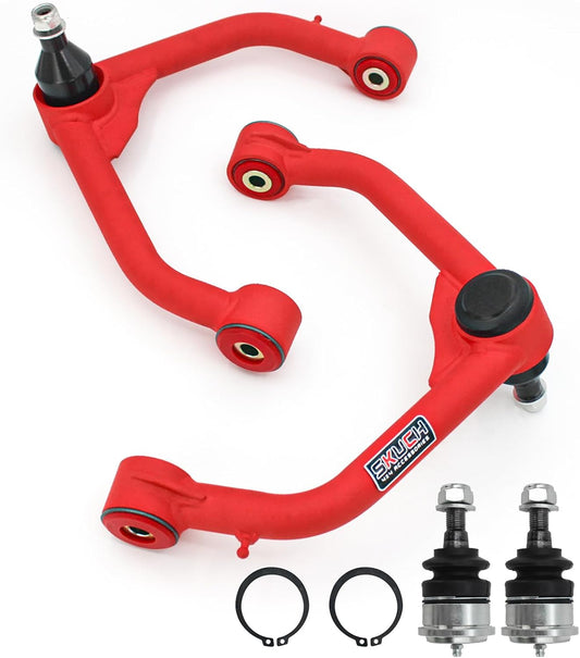 Front Upper Control Arm for 2009-2018 Ram 1500 4WD, 2019-2024 Ram 1500 Classic 4WD, 2-4" Lift PU Bushings Control Arm with Ball Joint (2PCS)